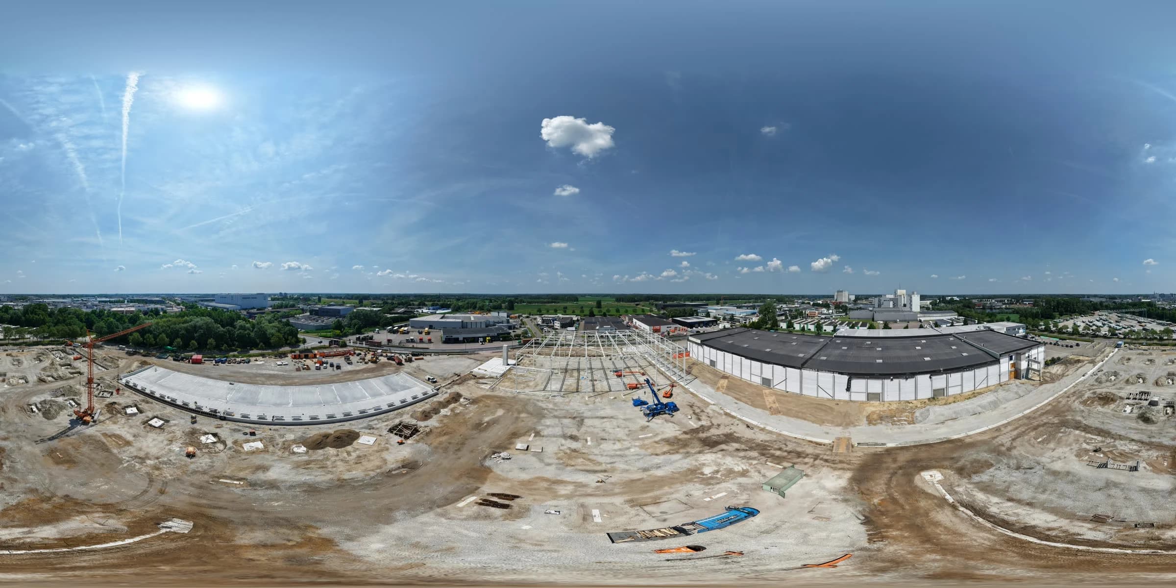 360°-overzicht van Huygensweg · Veghel